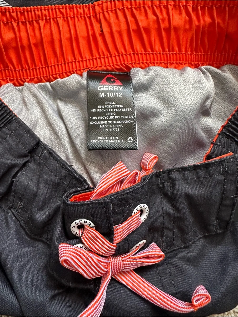 3 Pc Bundle Boys Swim Board Shorts Gerry Nova Kids Size Medium 10/12